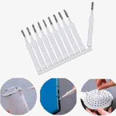 ESCOVA DESENTOPE CHUVEIRO KIT 10 PEÇAS